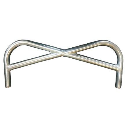 POWER HOUSE Stainless Steel Sprint Pretzel Style Front Bumper - Polished PO1603064